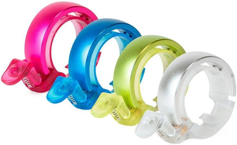 Knog Oi Classic Large fietsbel kleur Zilver