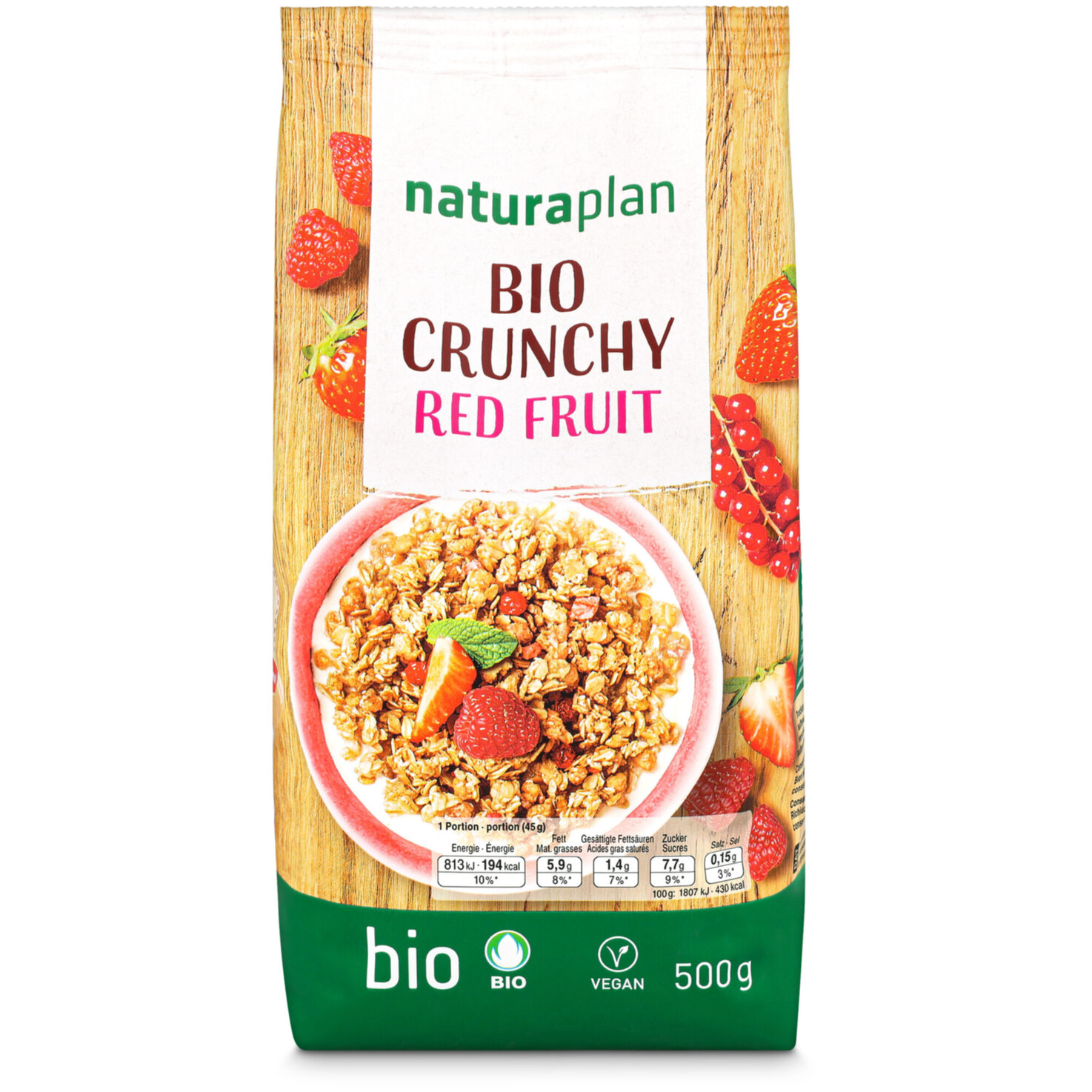 Naturaplan Bio Crunchy Red Fruit