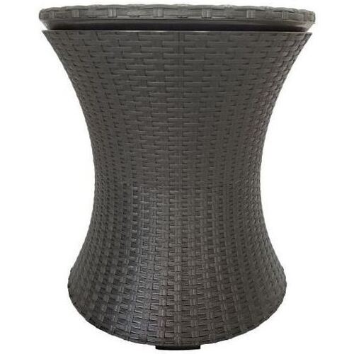 Strend Pro - Mesa/bar, ratán sintético, marrón Marrón