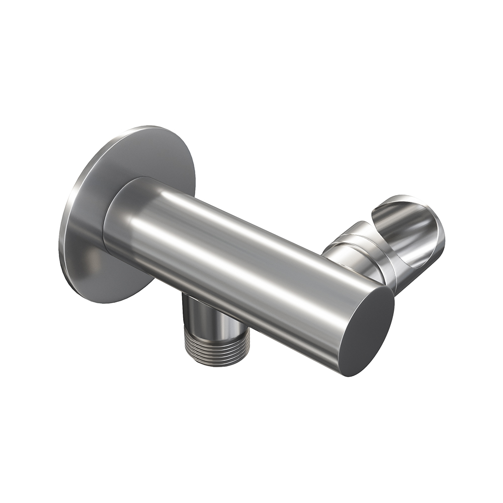 Brauer Chrome Edition wandaansluitbocht met handdouchehouder chroom