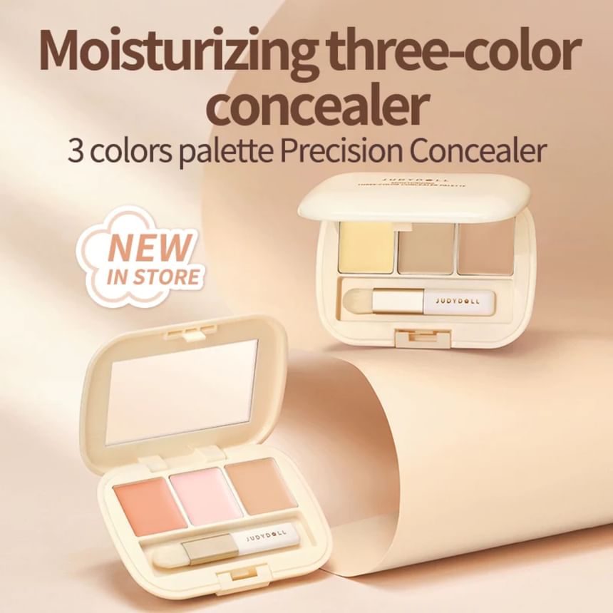 Judydoll - Drie-tinten concealerpalet - 2 kleuren