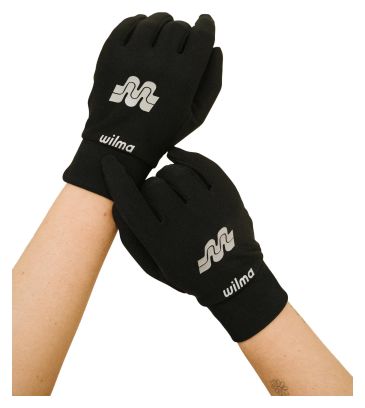 Gants Longs Mi-saison Femme Wilma Charlie Noir