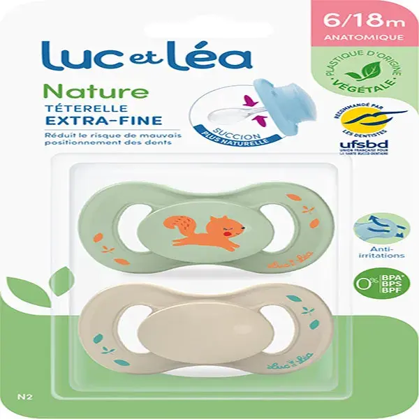 Chupeta dupla LUC & LÉA 
