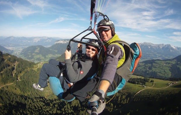 Paragliding in Söll