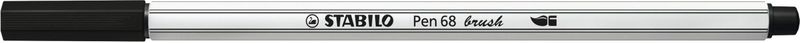 STABILO Pen 68 brush viltstift Meerkleurig 15 stuk(s)