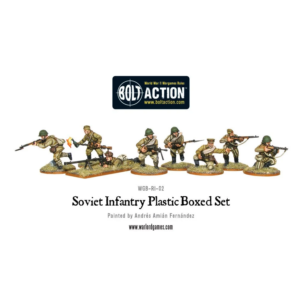 Bolt Action - Soviet Infantry (plastic boxe)