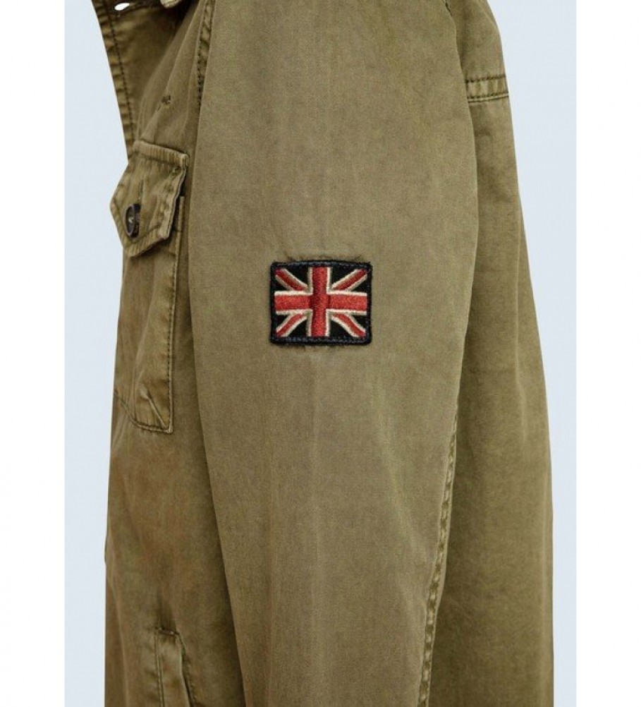 Jaqueta Safari Verde Connor da Pepe Jeans