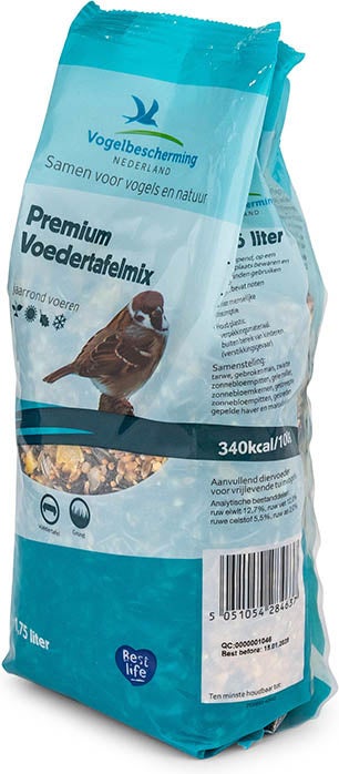 Vogelbescherming Nederland strooivoer voedertafelmix 1,75 l