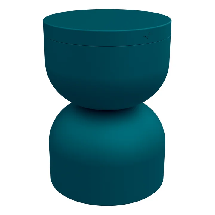 Fermob - Piapolo Outdoor-Hocker, acapulcoblau