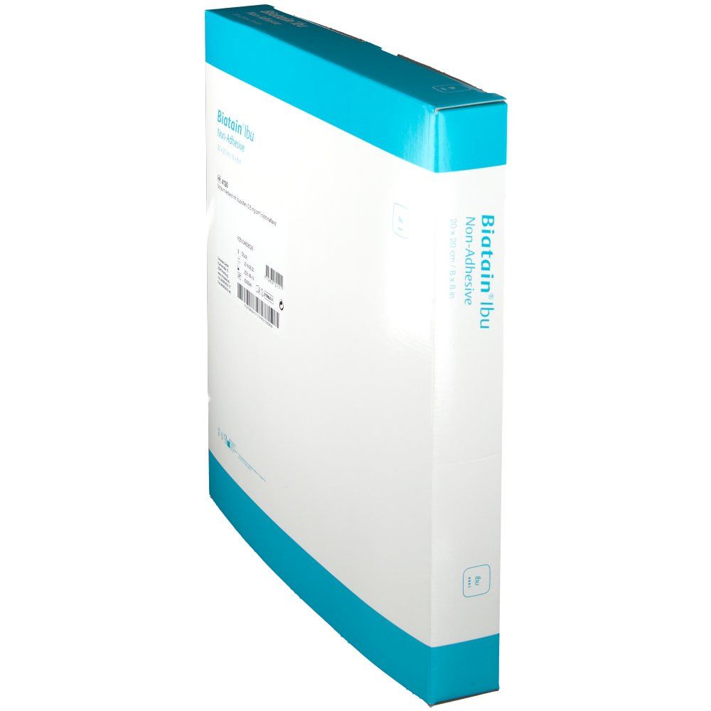 BIATAIN® Ibu Schaumverband mit Ibuprofen nicht-haftend 20 x 20 cm