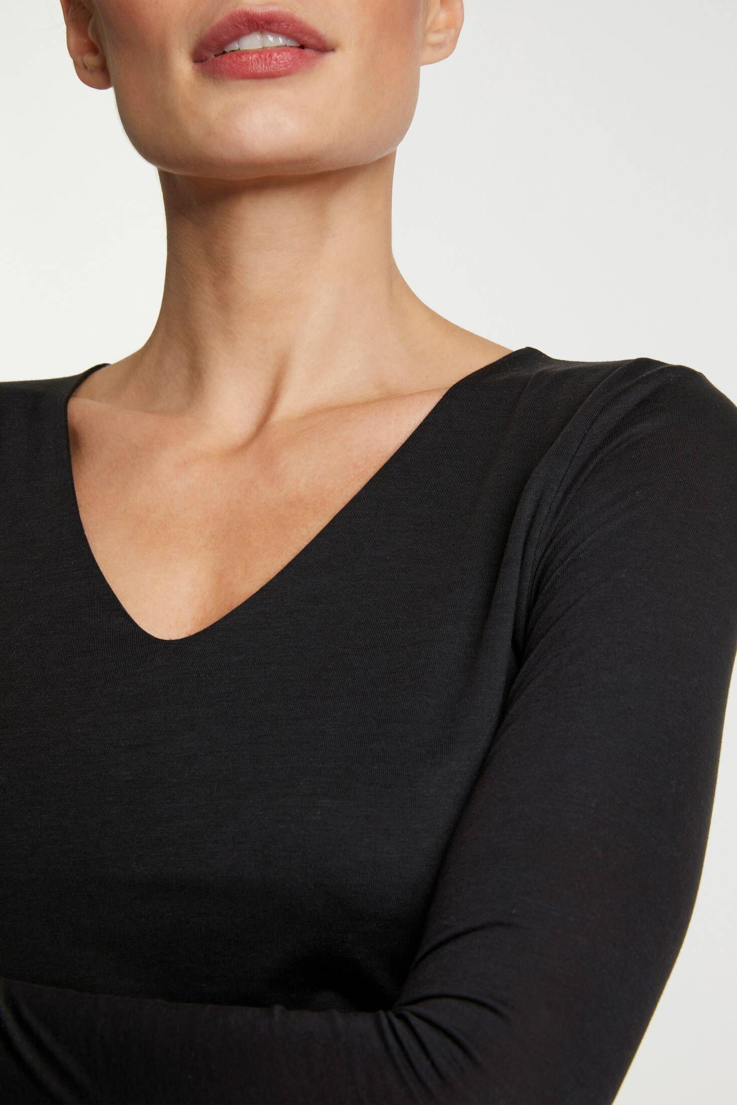 Rich & Royal| Damen Langarmshirt ECOVERO LONGSLEEVE