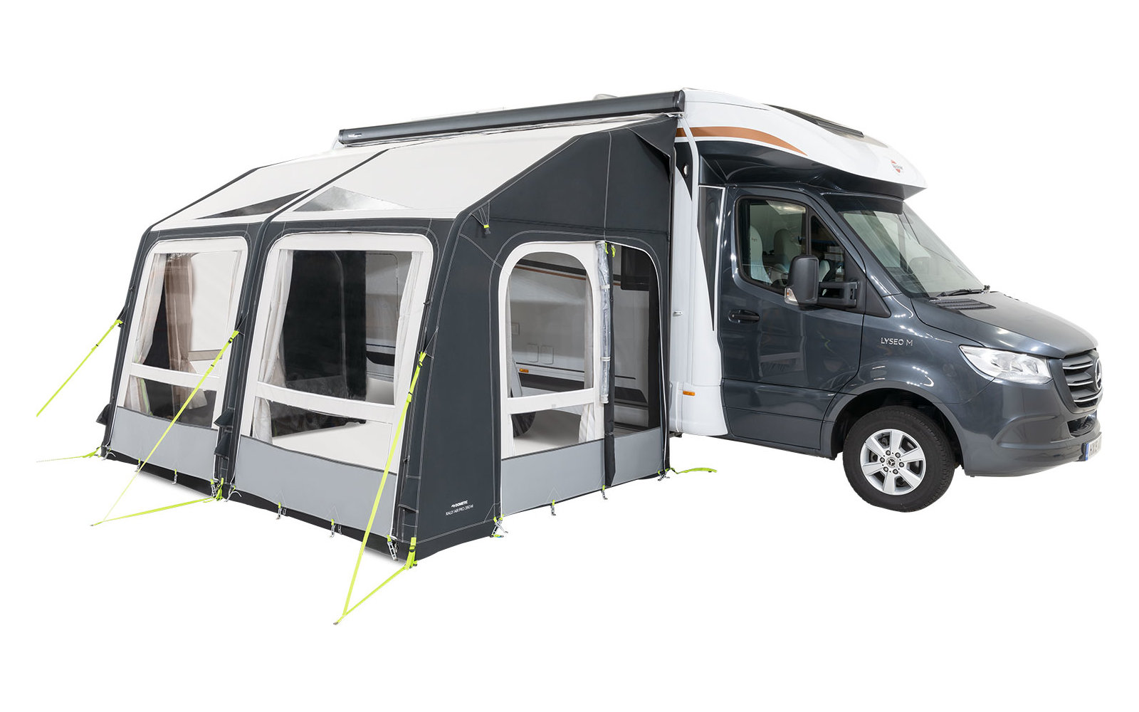 Dometic Rally AIR Pro 390 S Aufblasbares statisches Vorzelt Breite 3,9 m Anbauhöhe 235 - 265 cm