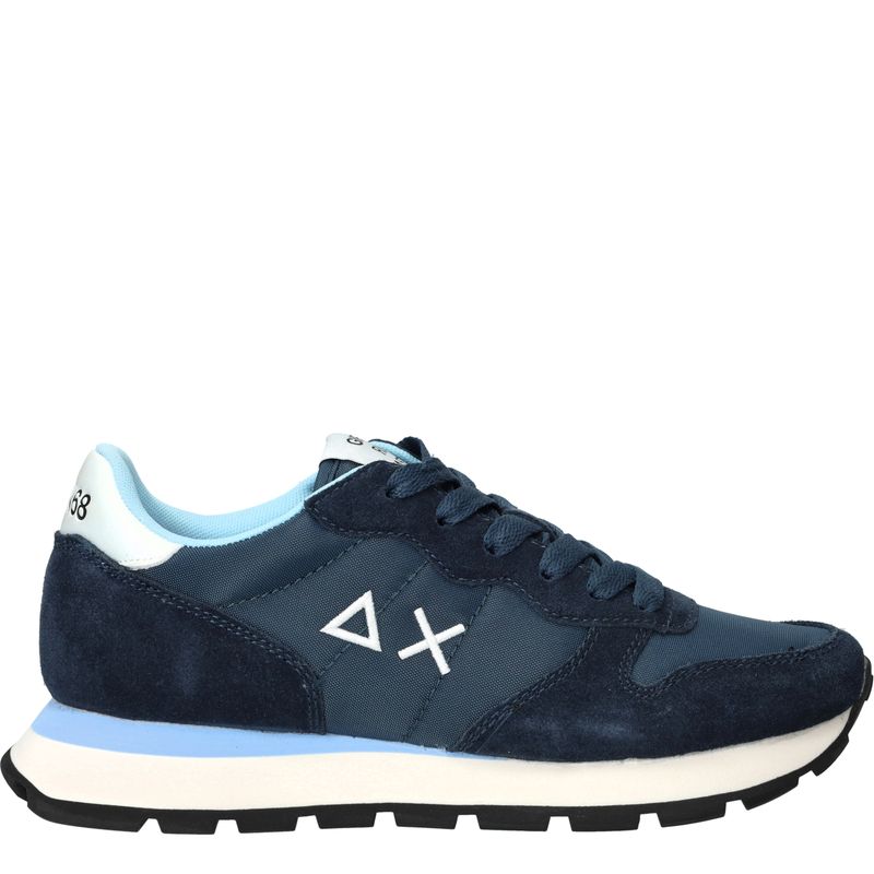 SUN68 Ally Solid Nylon Sneakers Blauw Dames