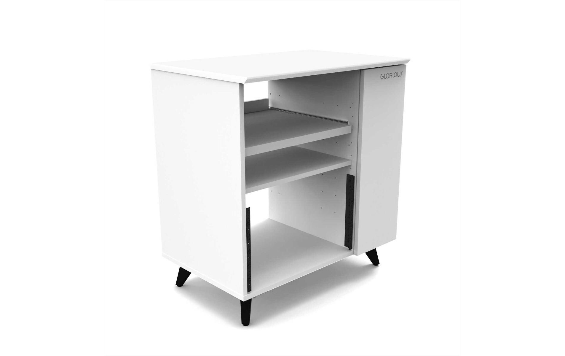 Erweiterung Modular Side Rack – Weiss<br>Studio-Rack-Erweiterung für die Sound Desk- und Workbench-Serie