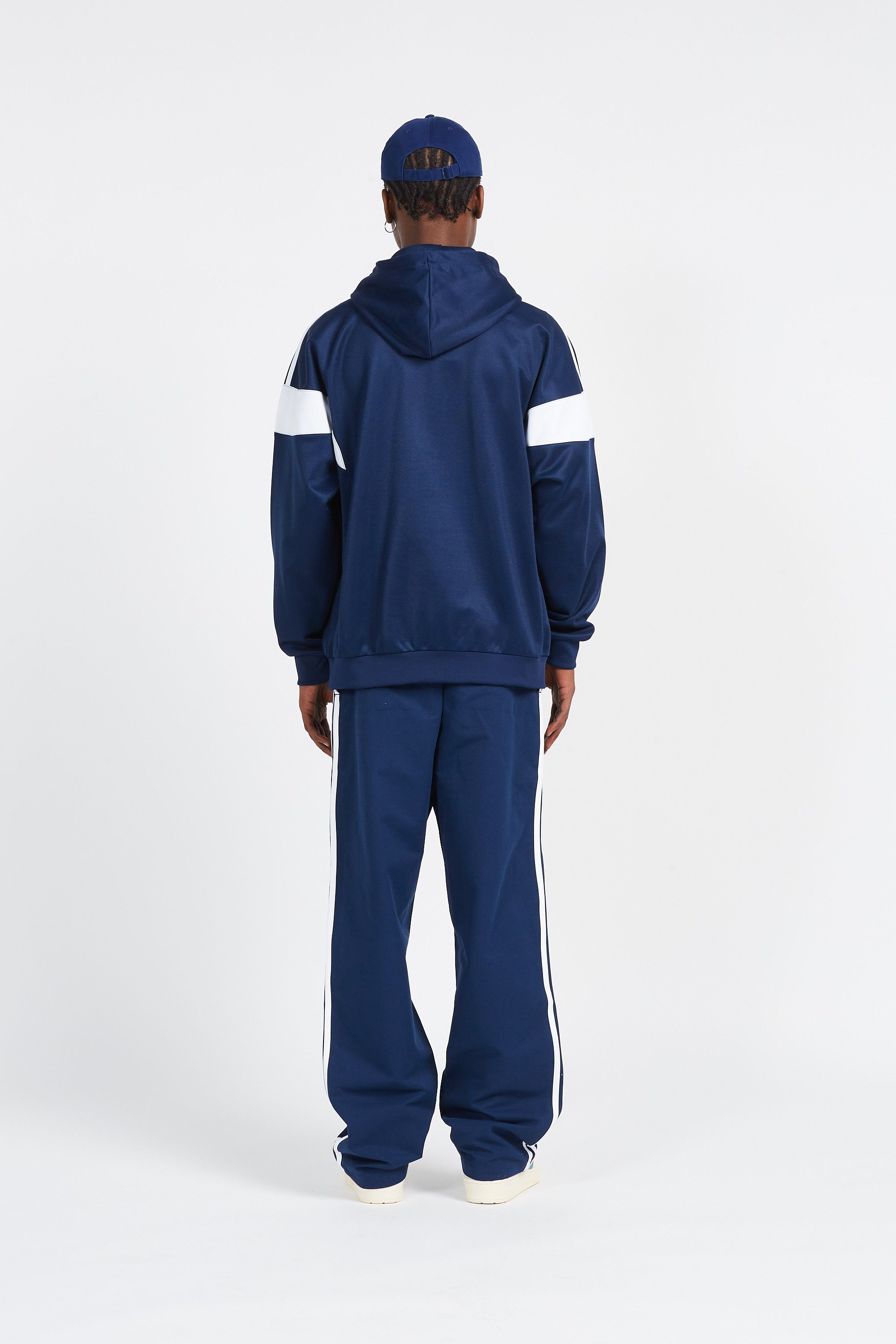ADIDAS Sweat CUTLINE HOODY Bleu