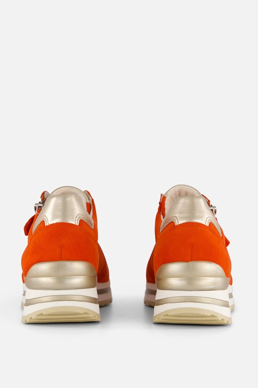 Gabor Sneakers oranje Suede