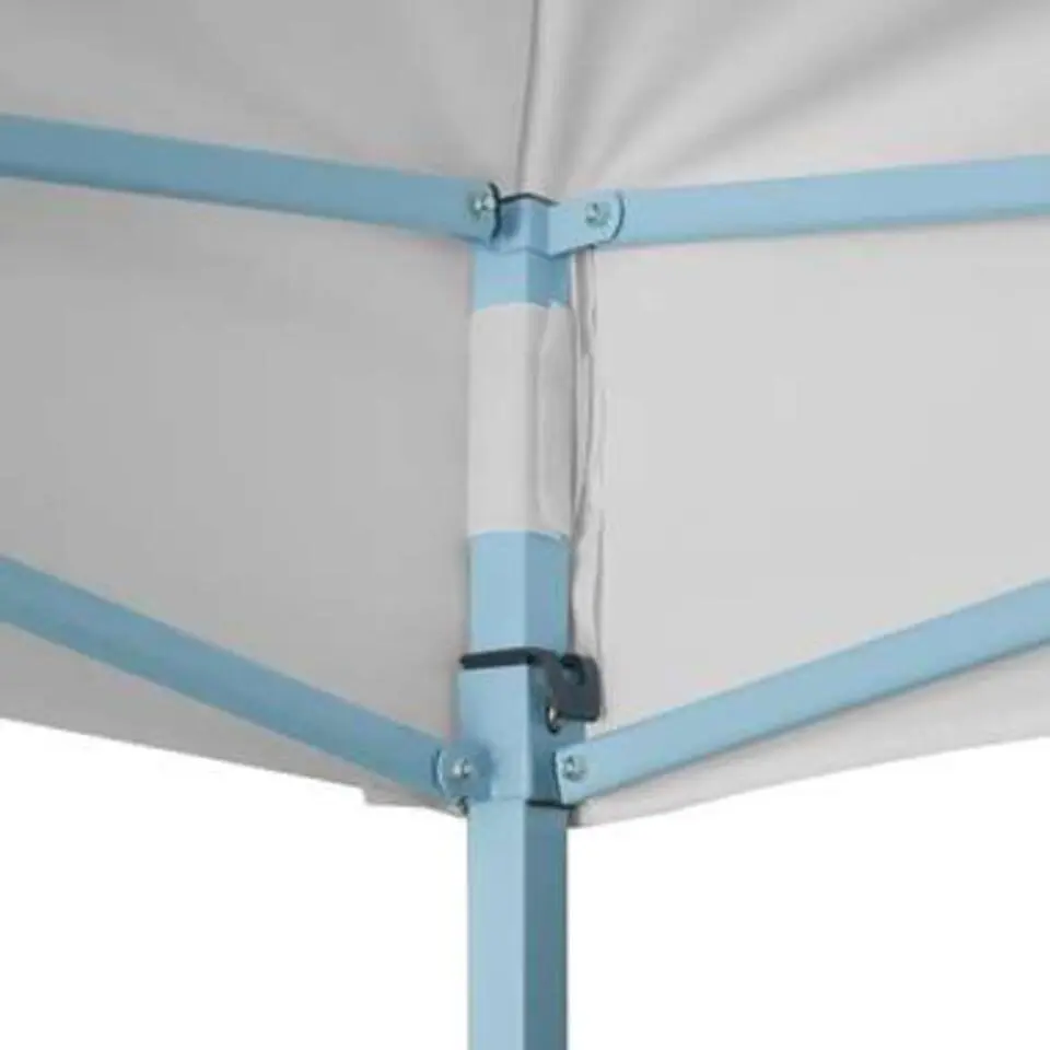 vidaXL - Partytent - Wit - Stof