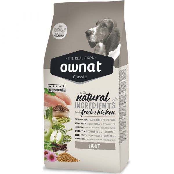 Ownat Classic Light Chicken 20Kg