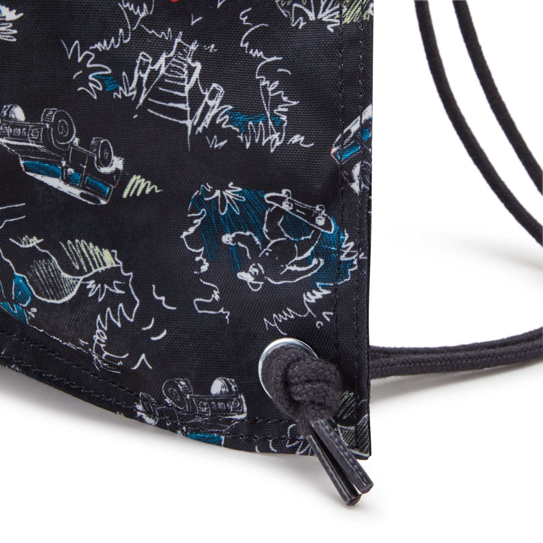 SUPERTABOO Sac moyen avec cordon de serrage - Jungle Fun Race