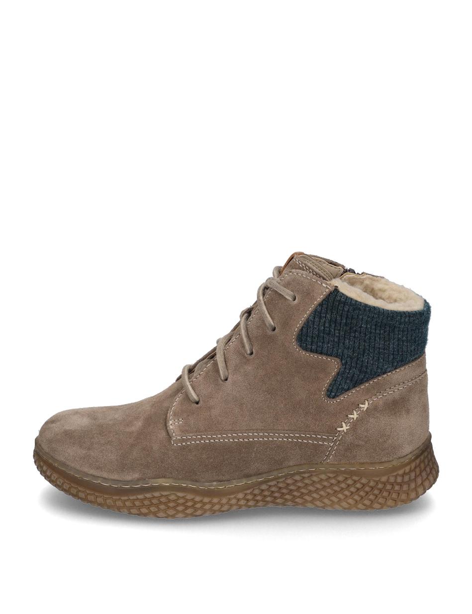 Stiefelette Amelie 09, taupe-kombi