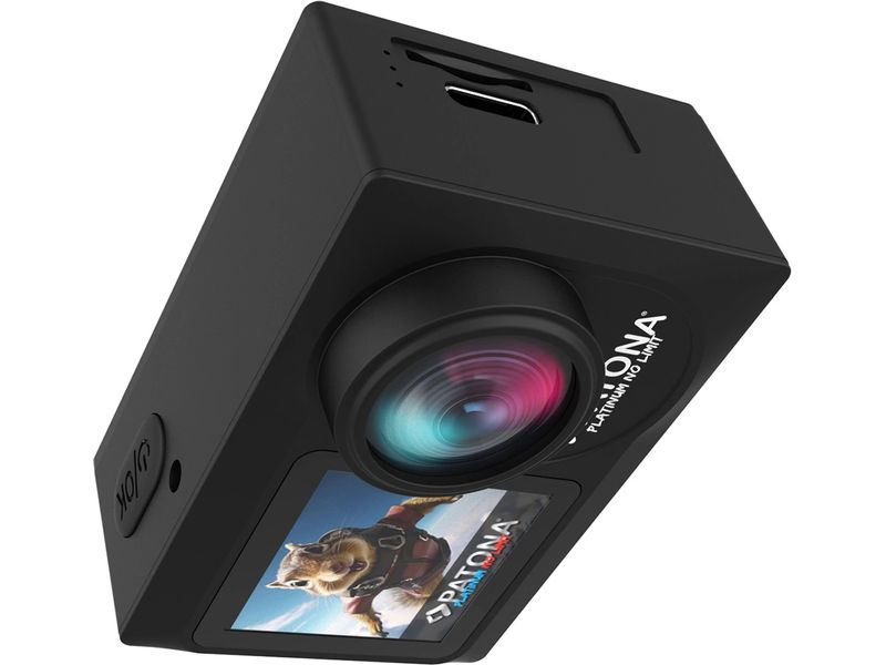 Patona Actionkamera Platinum Life SL4 5K Actionkamera mit APP-Steuerung