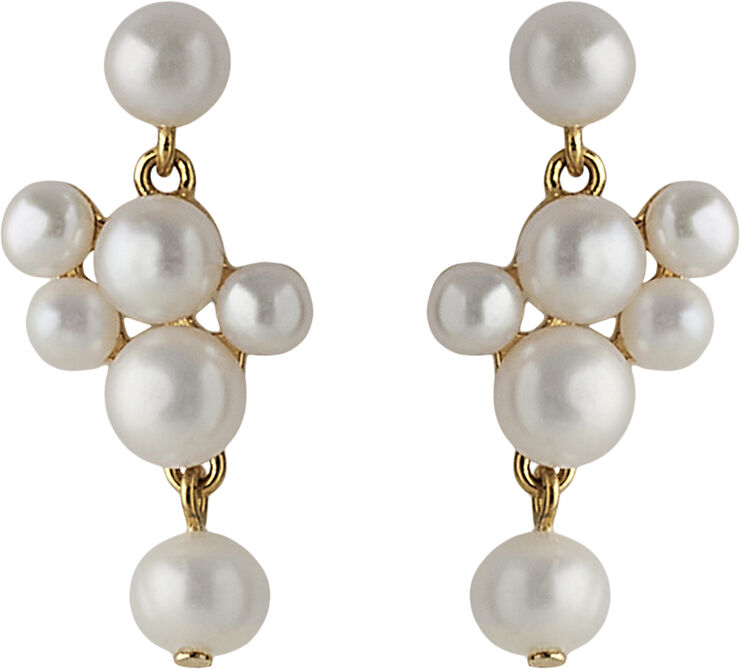 Pernille Corydon Jewellery Treasure Earrings length 20 mm