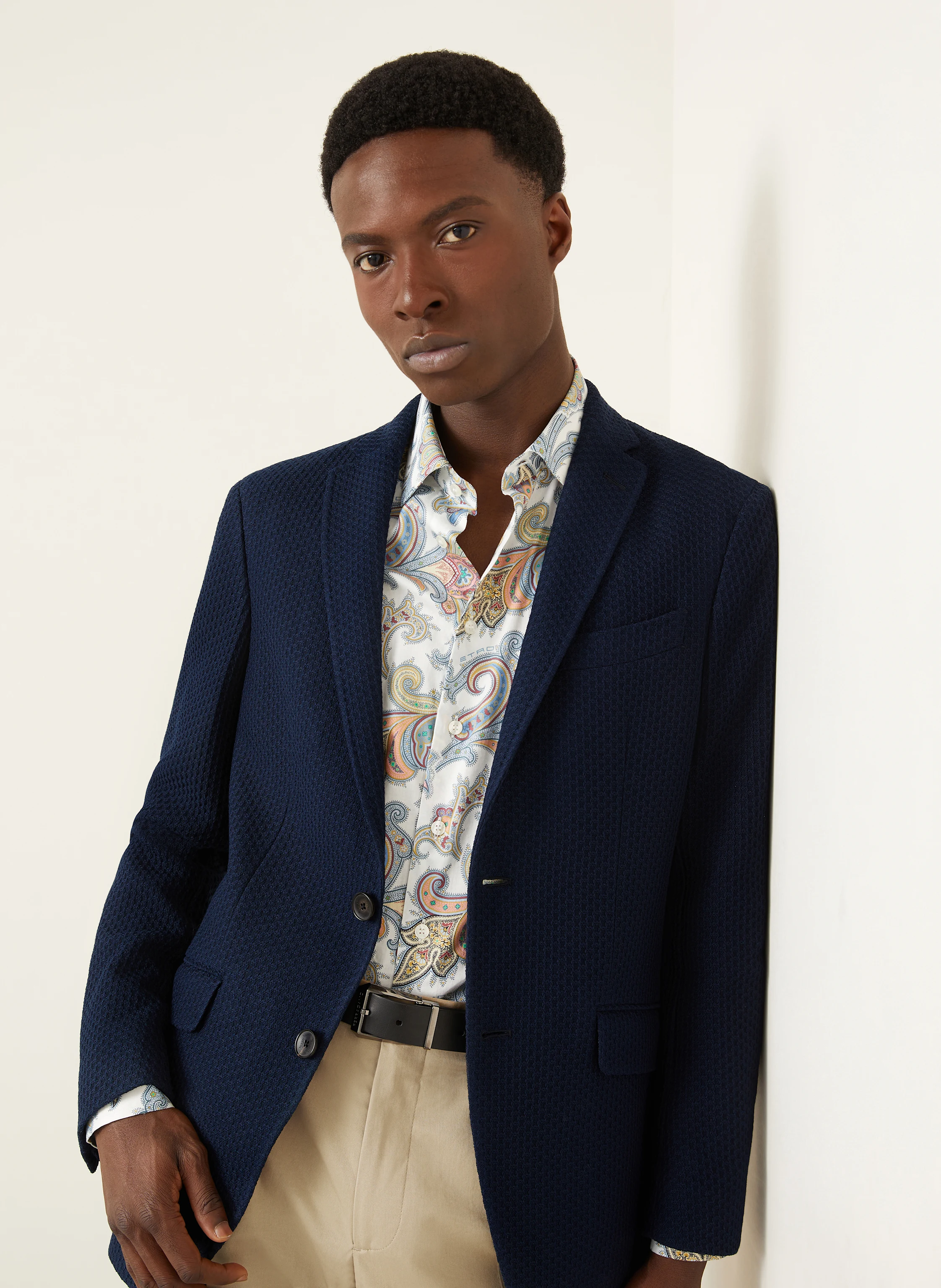 ETRO Stricksakko Slim Fit