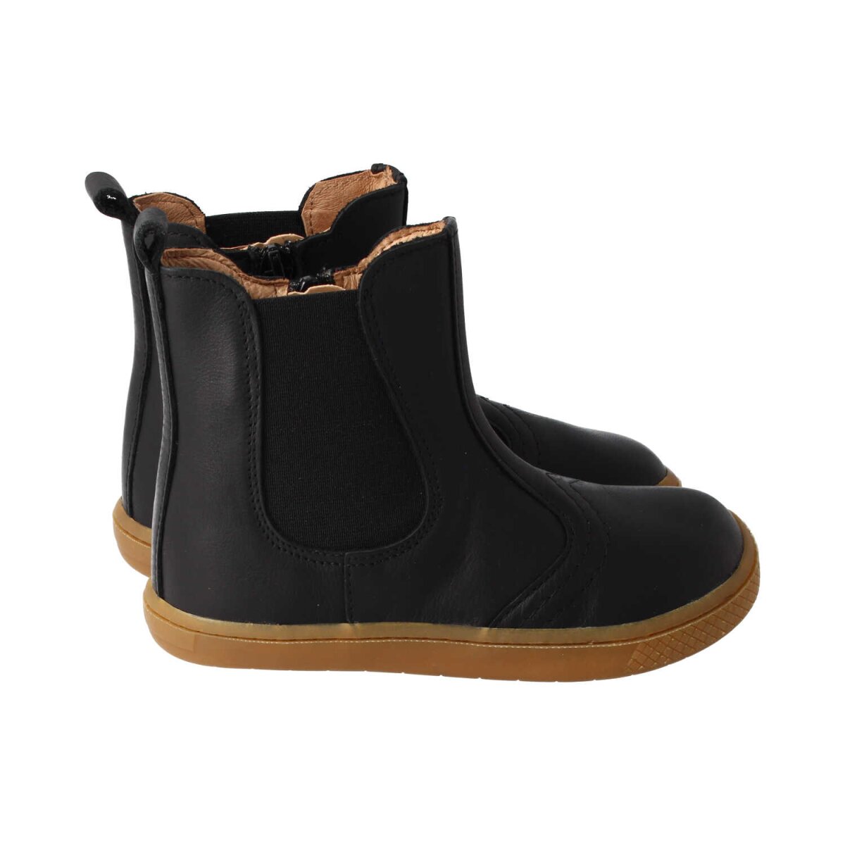 ML4110-0 black CHELSEA-CITY nappa leather zipper Weite/M