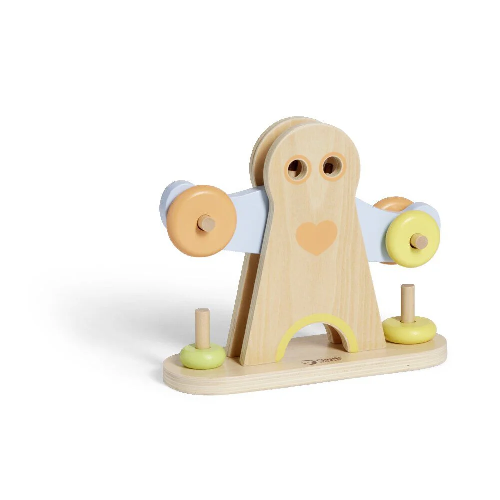 Jeu anneau en bois 21x7,5xH17,7cm