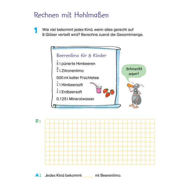 Fit fürs... Rechnen - Mein 5-Minuten-Block - 4.Klasse