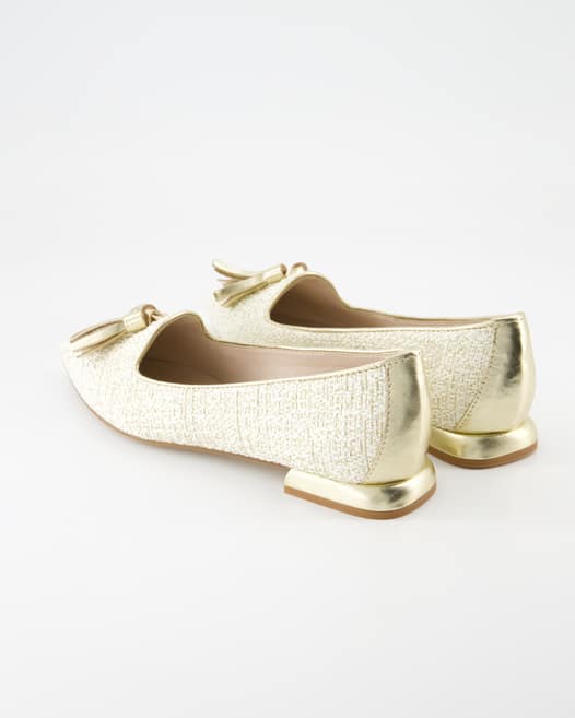 Terry Pisa Ballerinas in Beige