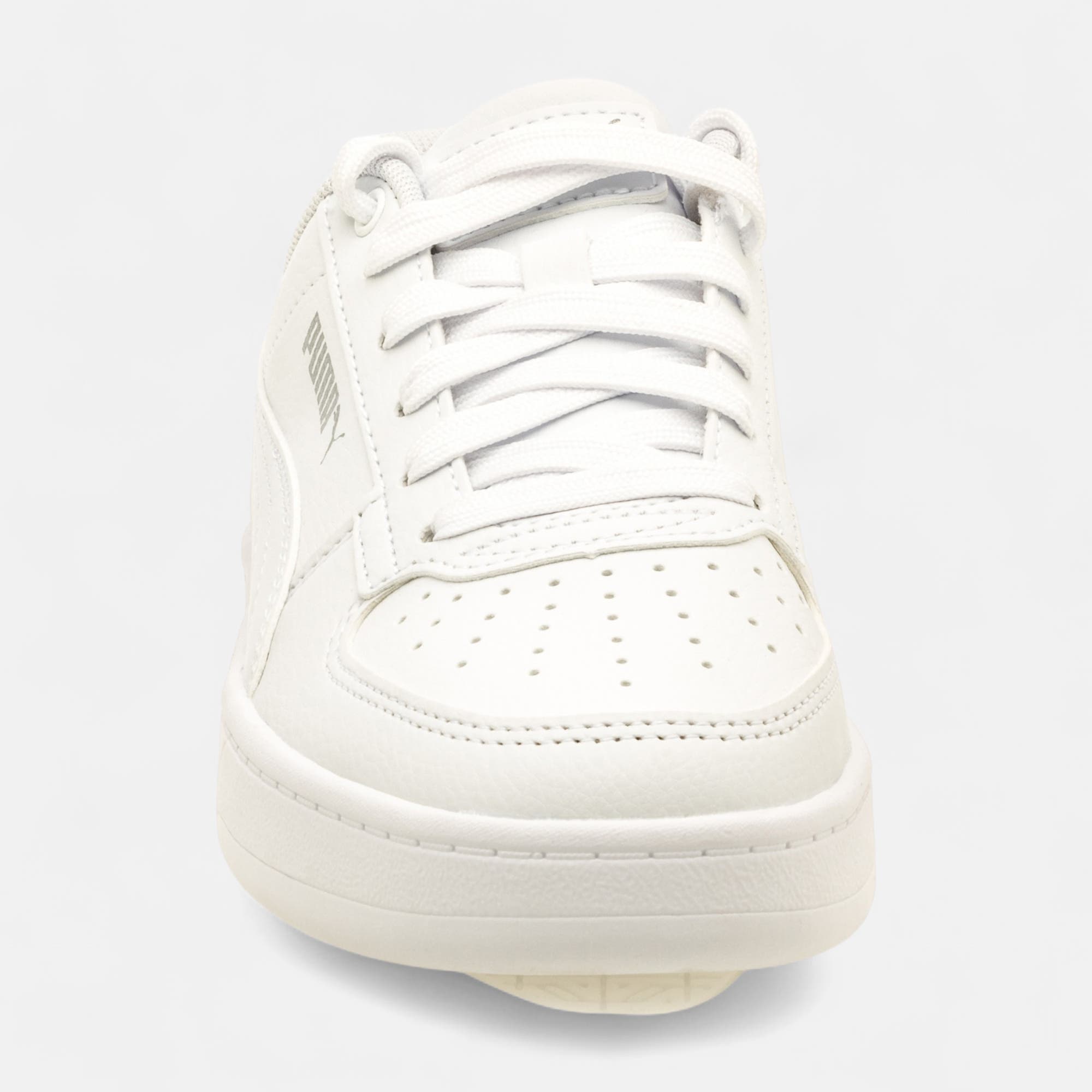 Sneakers Garçon en cuir blanc