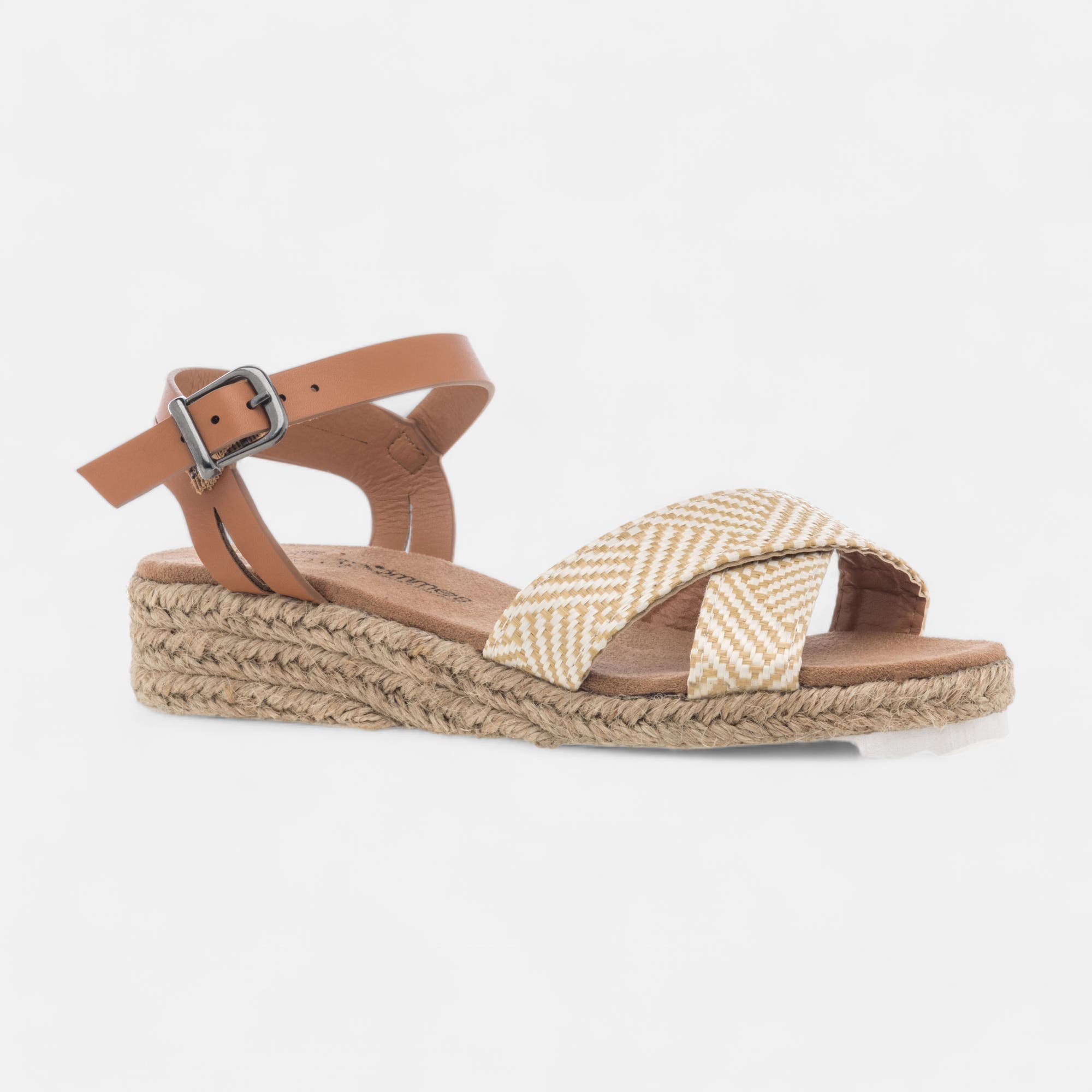 Nu-pieds Fille jaune