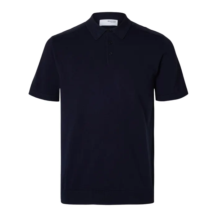 Selected Berg Knit Polo Heren