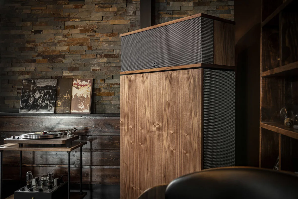 Klipsch KlipscHorn AK6 Noyer (la paire) Enceintes colonne