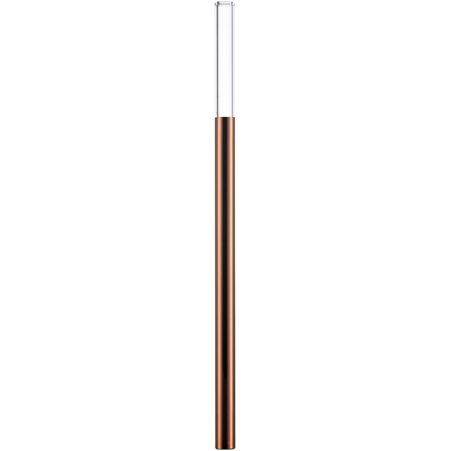 Eisch Glas-Trinkhalm Gentleman 20 cm kupfer