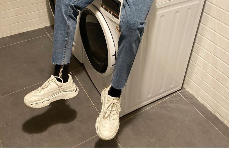 POSI - Versleten rechte jeans