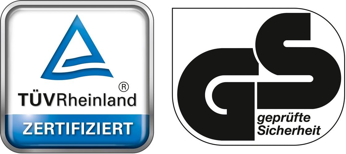 Aktobis Professioneller Elektroheizer Baustellenheizer WDH-BGP03Pro mit Spritzwasserschutz (3 kW / 230 V / IP24)