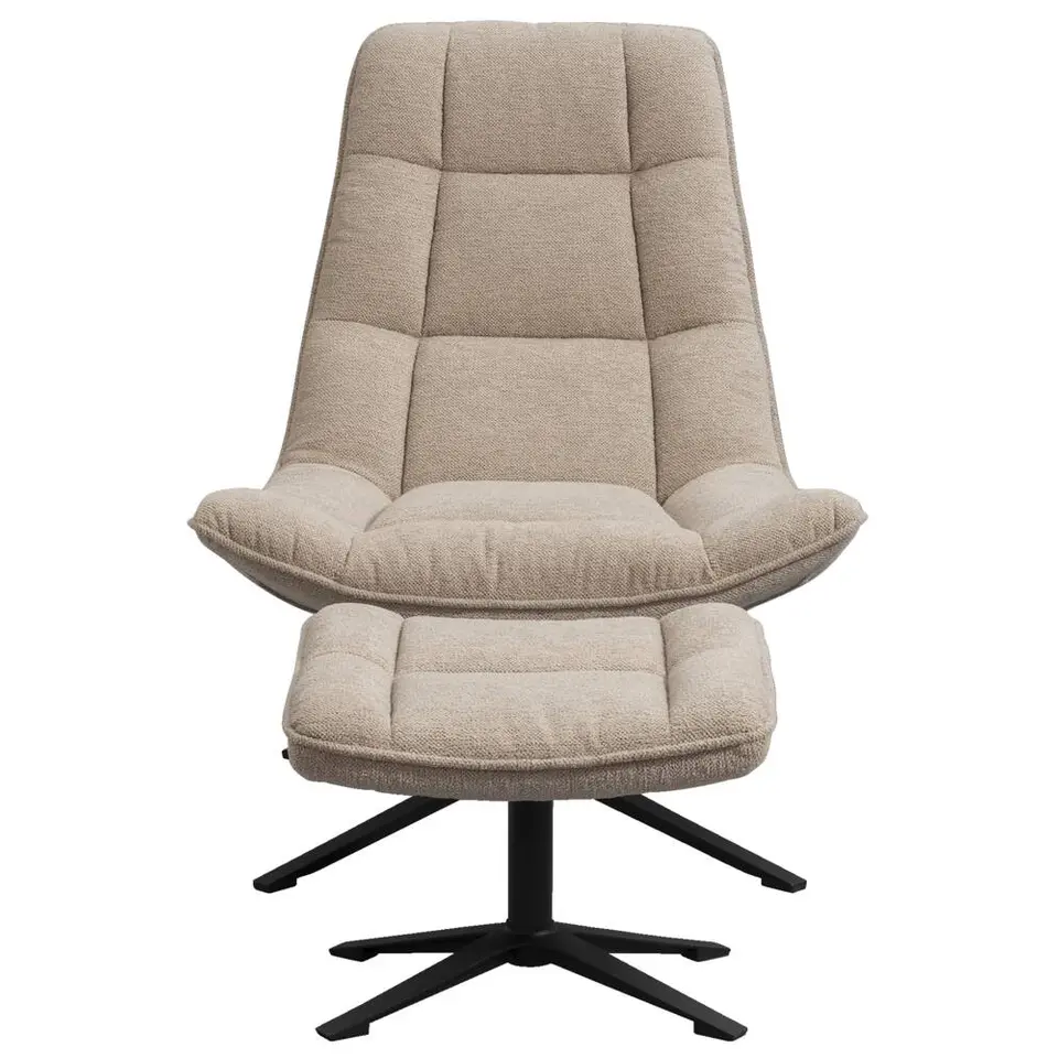 Draaifauteuil Emily - zand