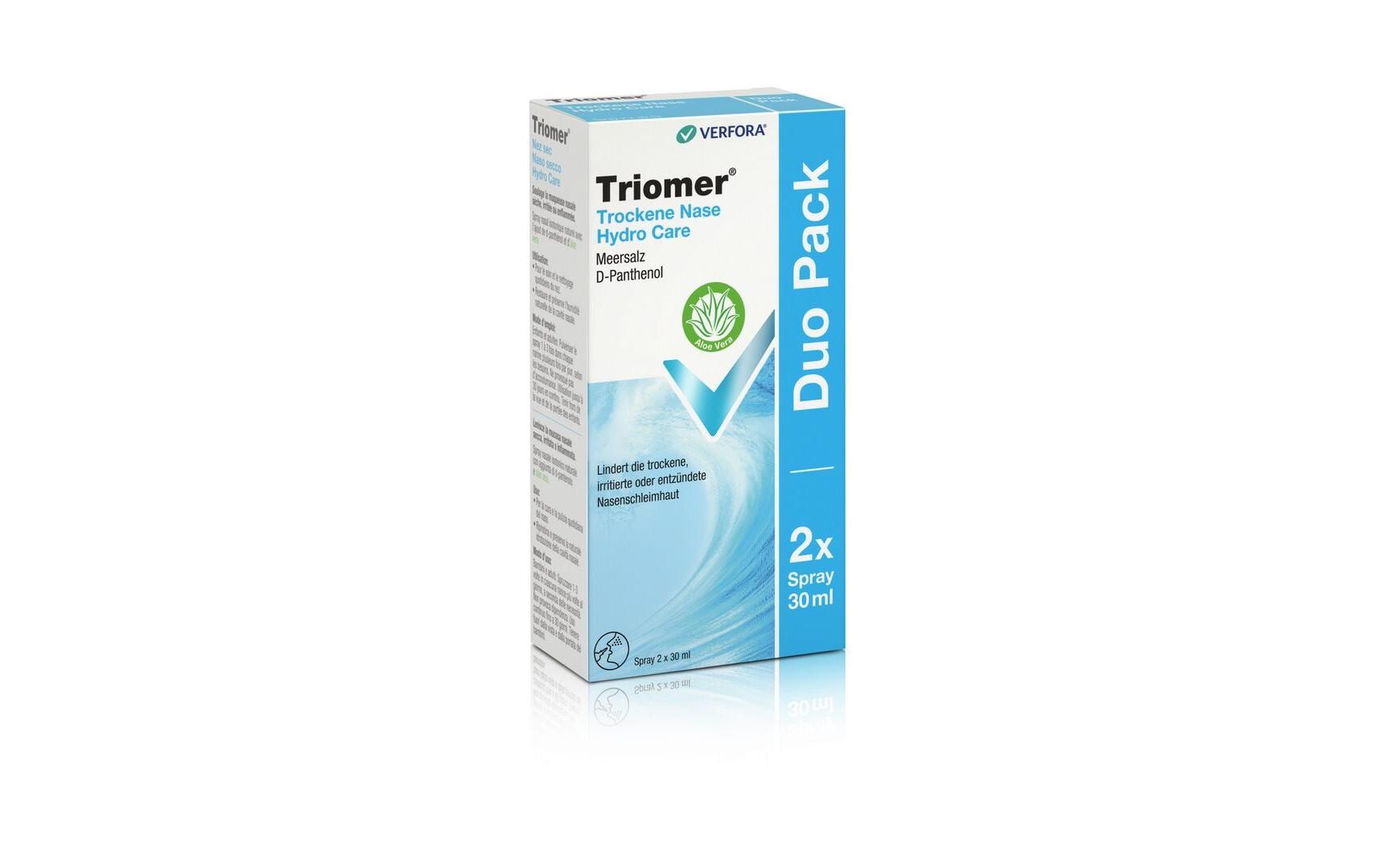 Hydro Care Trockene Nase Duo 2 x 30 mlRhinologikum zur Befeuchtung