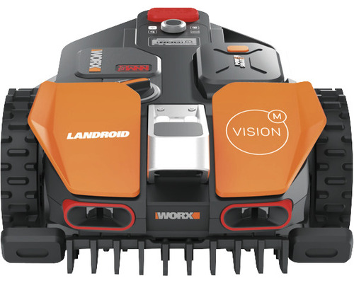 WORX 20V Landroid Vision M600 18cm/600m² accu robotmaaier met app, zonder begrenzingsdraad WR206E, inclusief 2Ah accu en laadstation