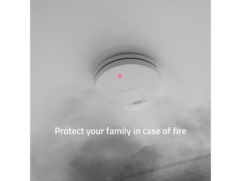 hombli Rauchmelder Smart Smoke Detector, 85 dB, Weiss Rauchmelder