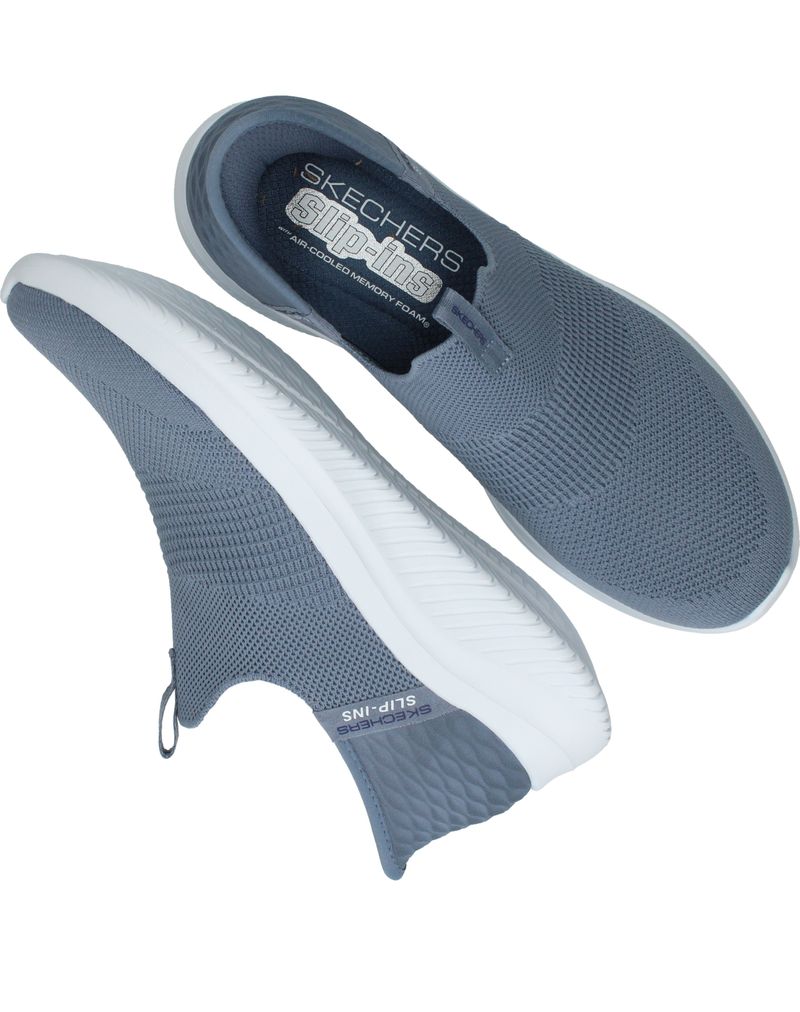 Skechers Hands Free Slip-Ins Ultra Flex 3.0 Cozy Streak Instappers Blauw Dames