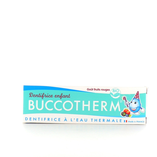 Buccotherm Dentifrice Enfant Goût Fruits Rouges Bio