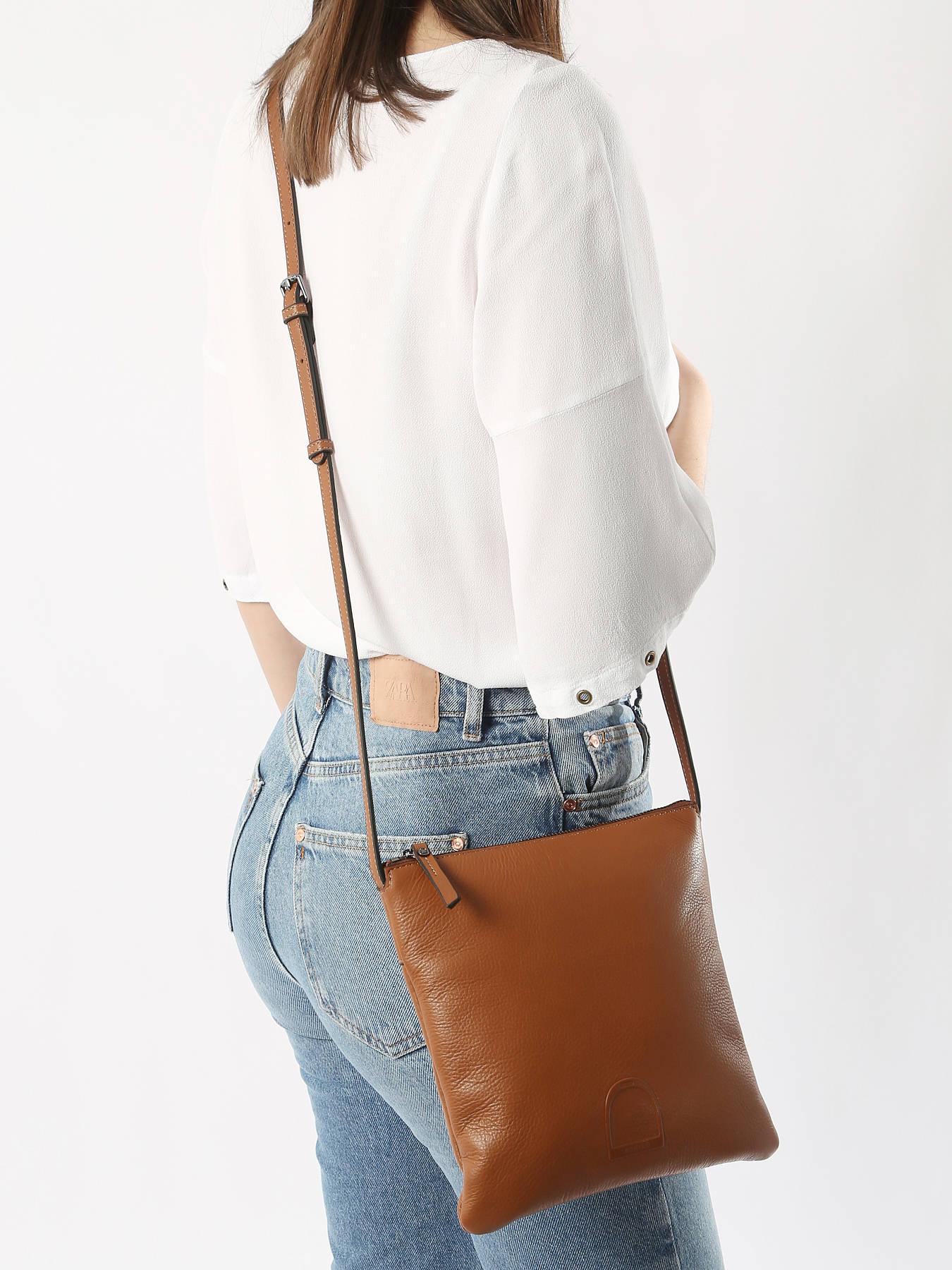 Sac bandoulire M Balade cuir ETRIER