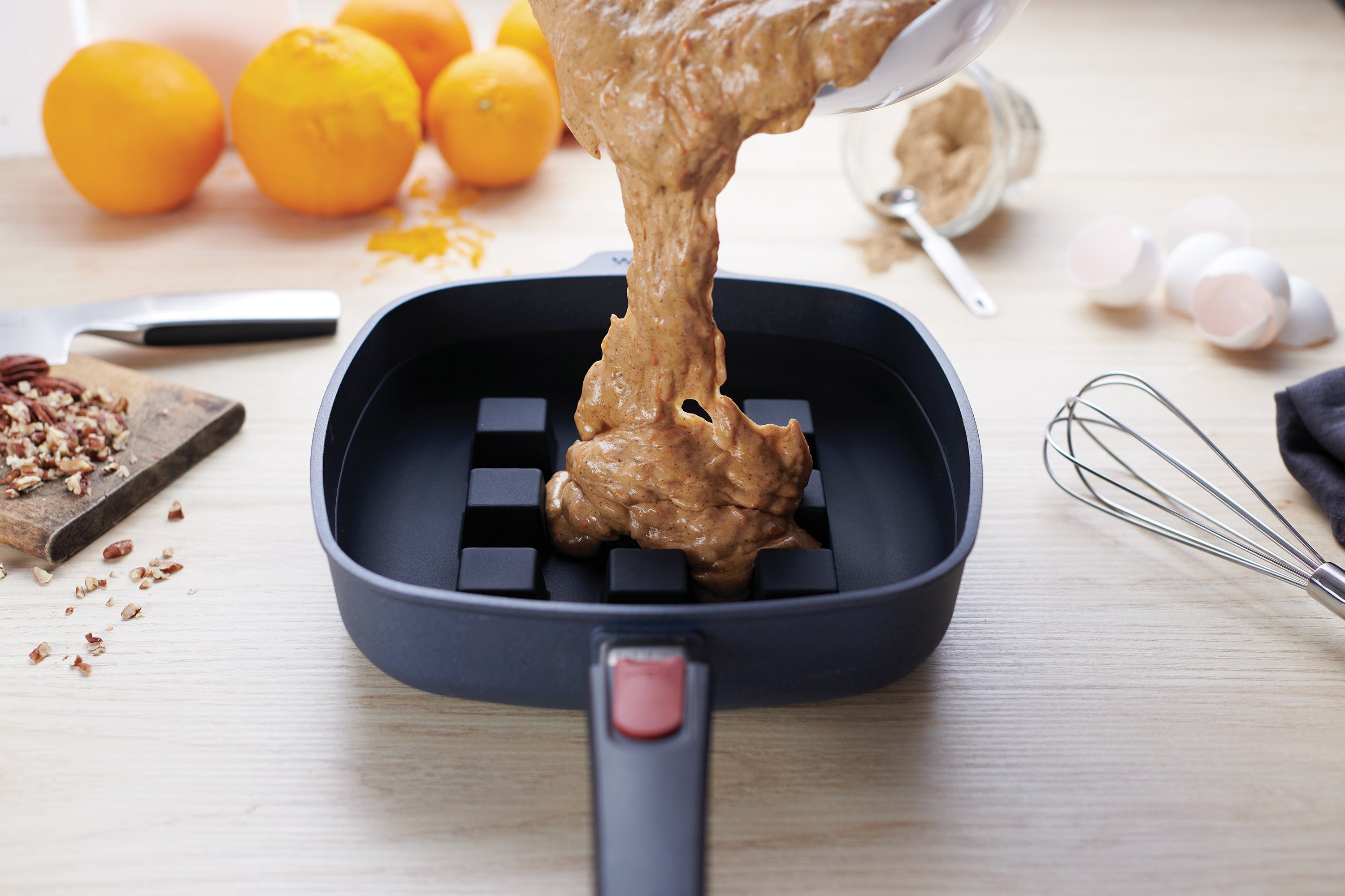 Bake it Silikon-Backeinsatz, viereckig von WOLL