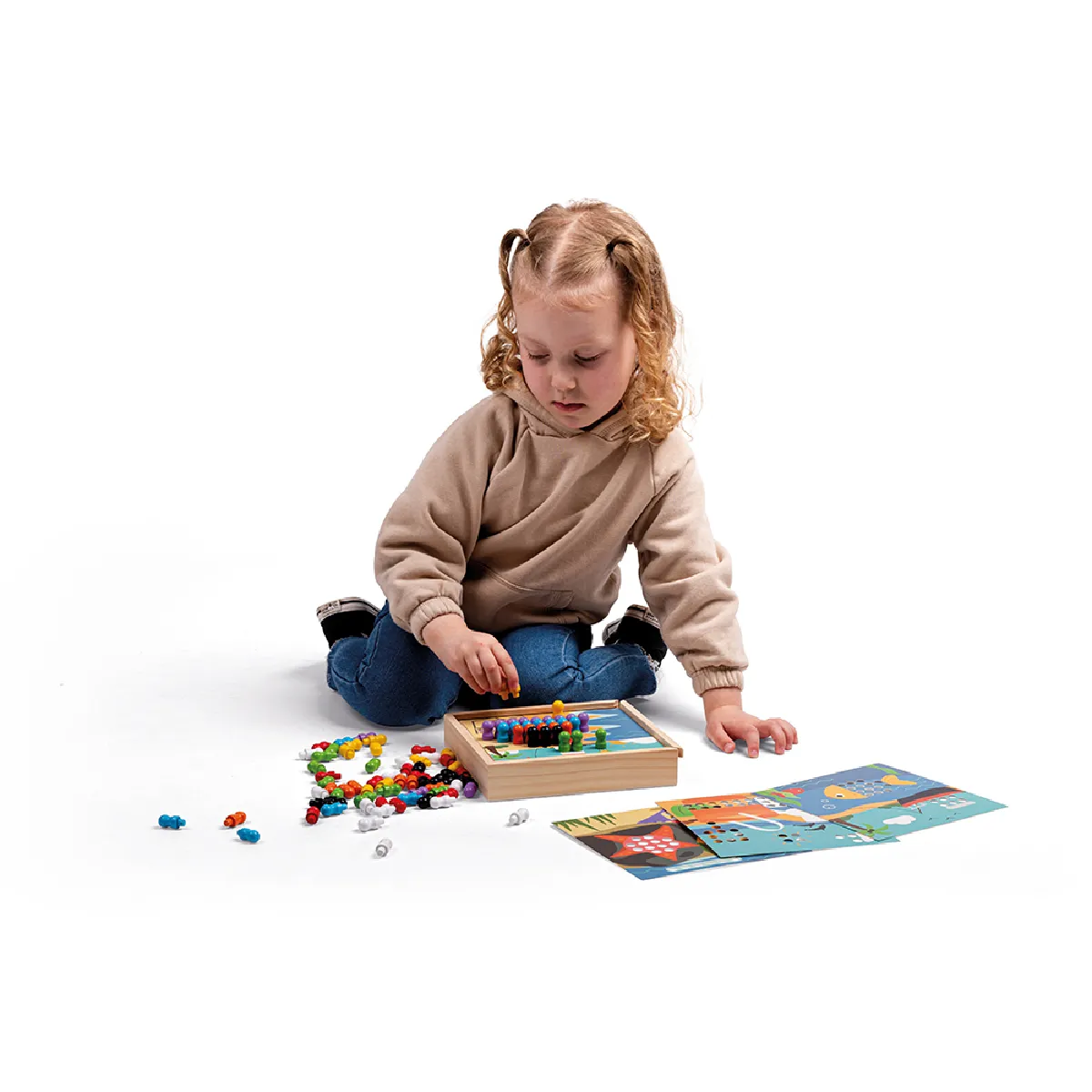 Bigjigs Toys Peg de Bord de Mer Puzzle Bois