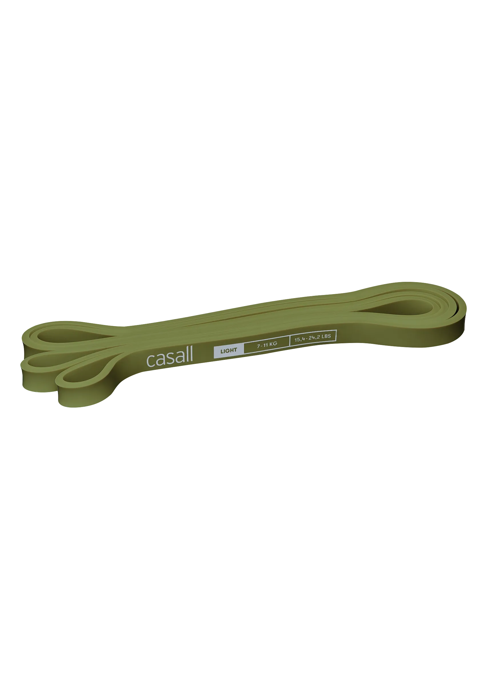 Casall Long Rubber Band Light Soft Green