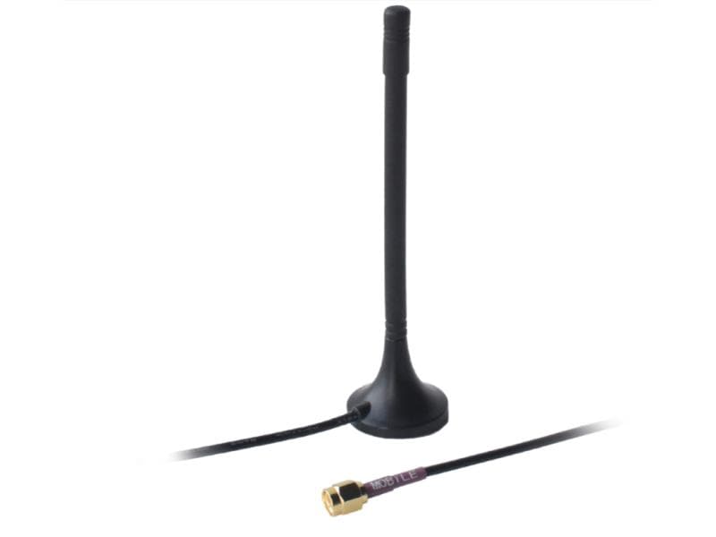 Teltonika LTE-Antenne SMA, 2dBi, 3m SMA 2 dBi Rundstrahl Teltonika LTE-Antenne Magnetisch mit Verbindungskabel 3m