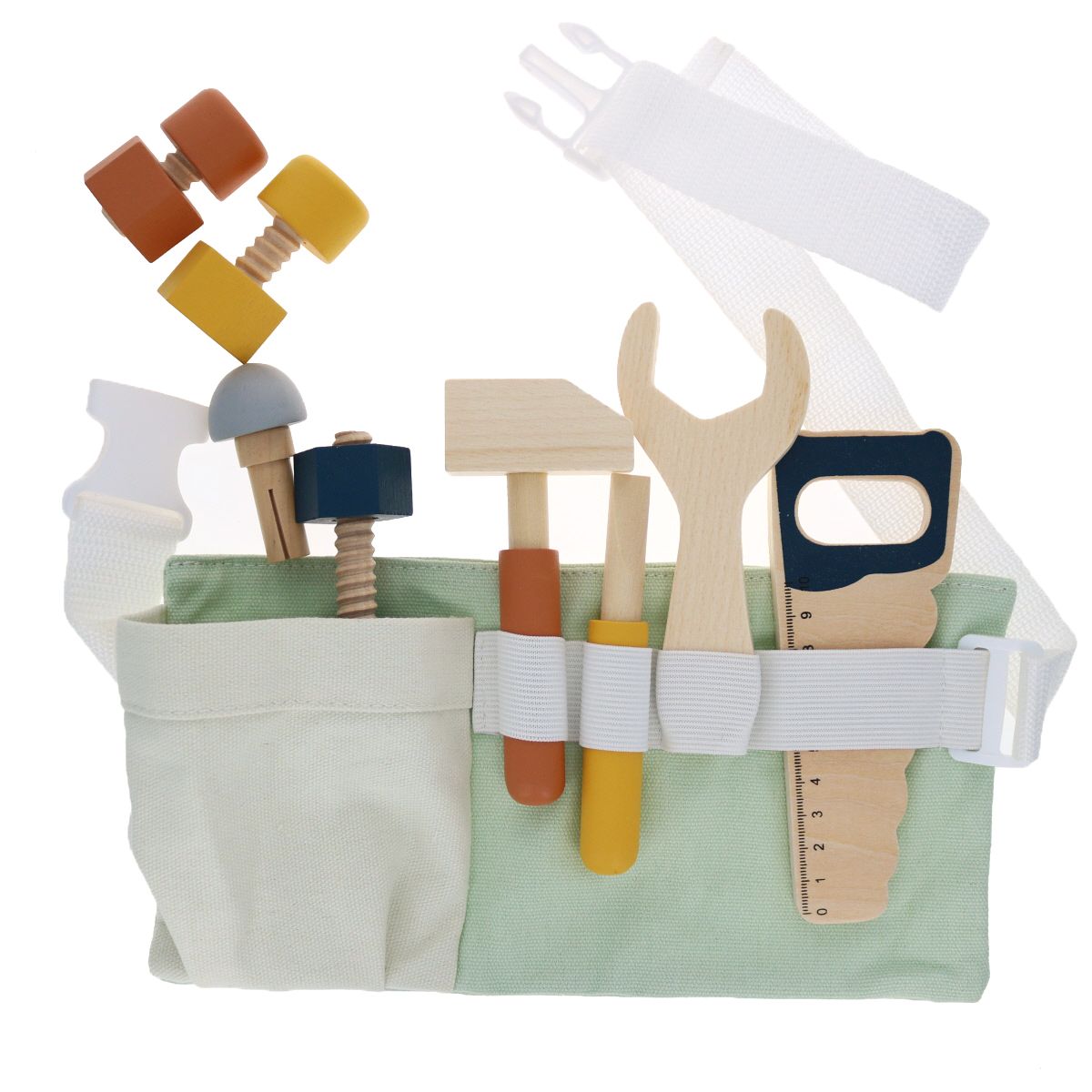 Ceinture à outils en bois Mercredi et Patati